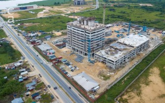 Construction in Progress - Aerial View of Site (megastarng.com)