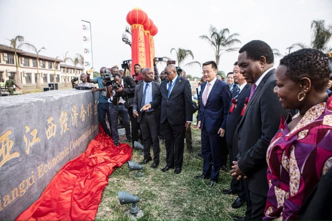 Zambia’s President Opens Jiangxi Economic Zone