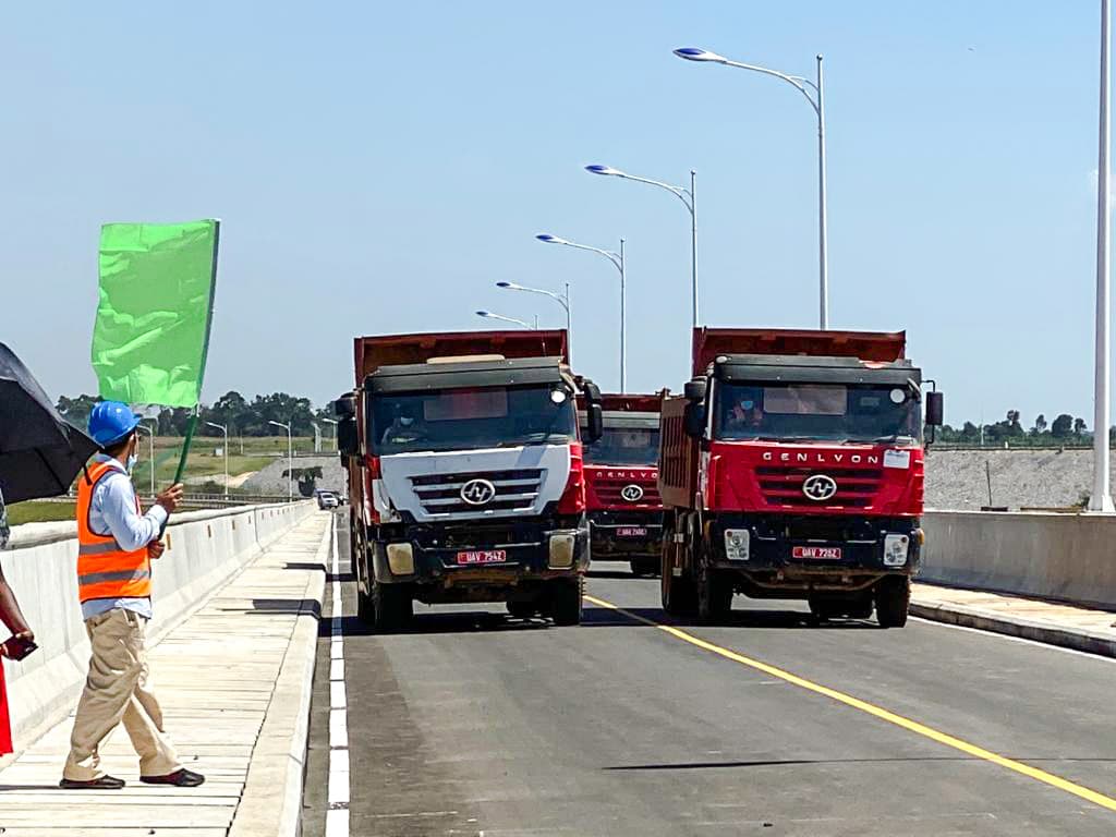 Newly Constructed Isimba Bridge in Uganda is Open to Traffic