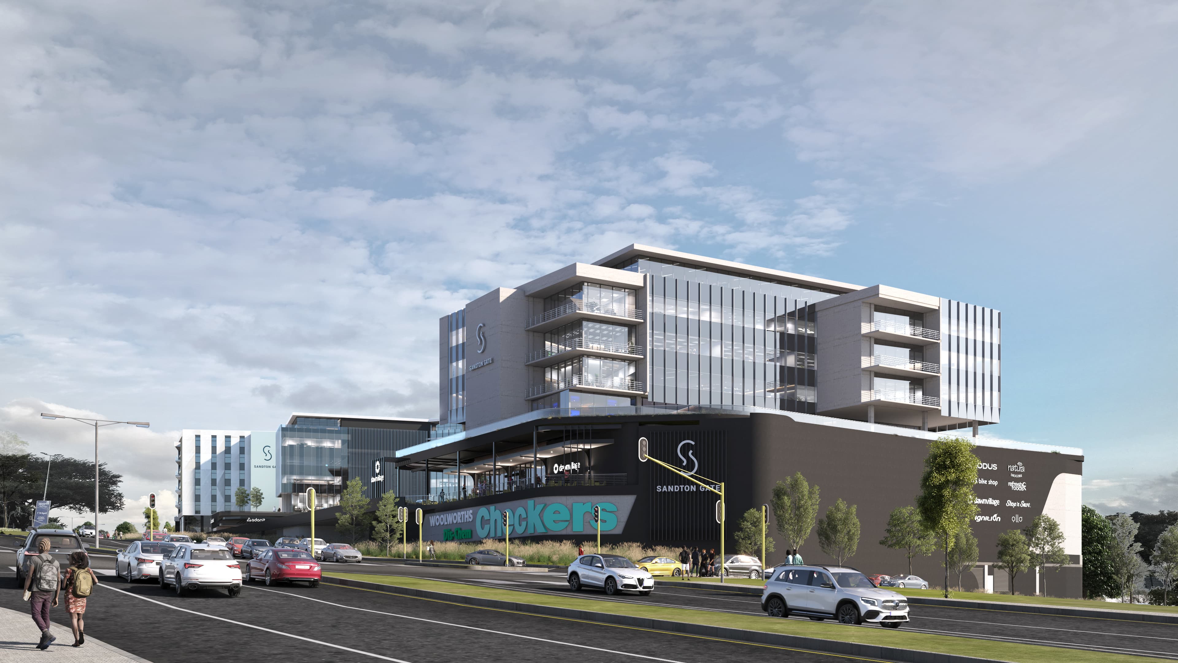 Constuction Begins On Sandton Gate Phase Two In South Africa