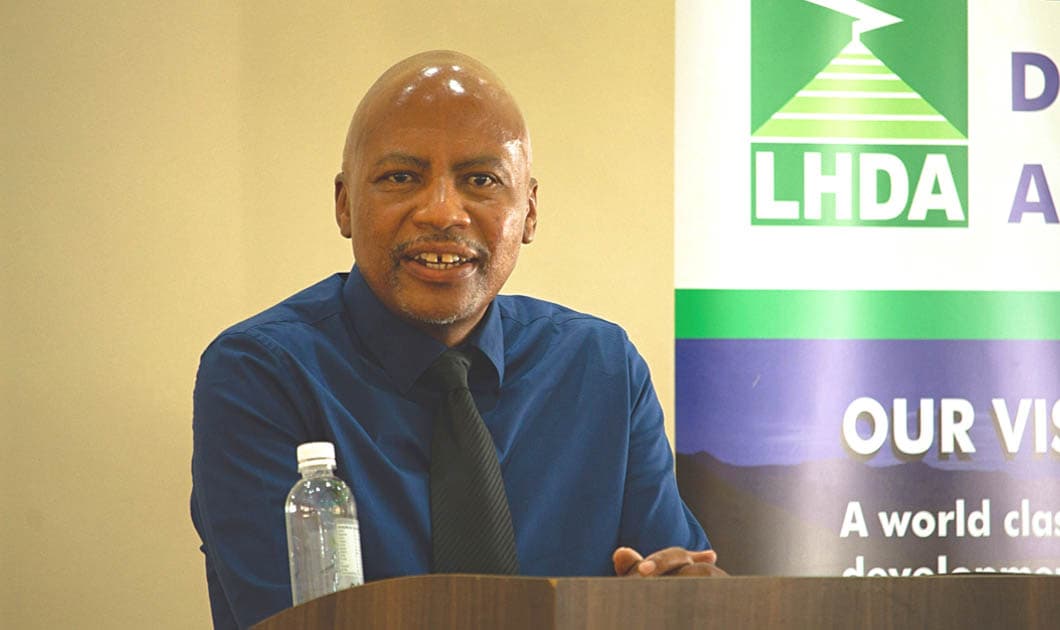 Interview: Tente Tente, CEO, Lesotho Highlands Development Authority