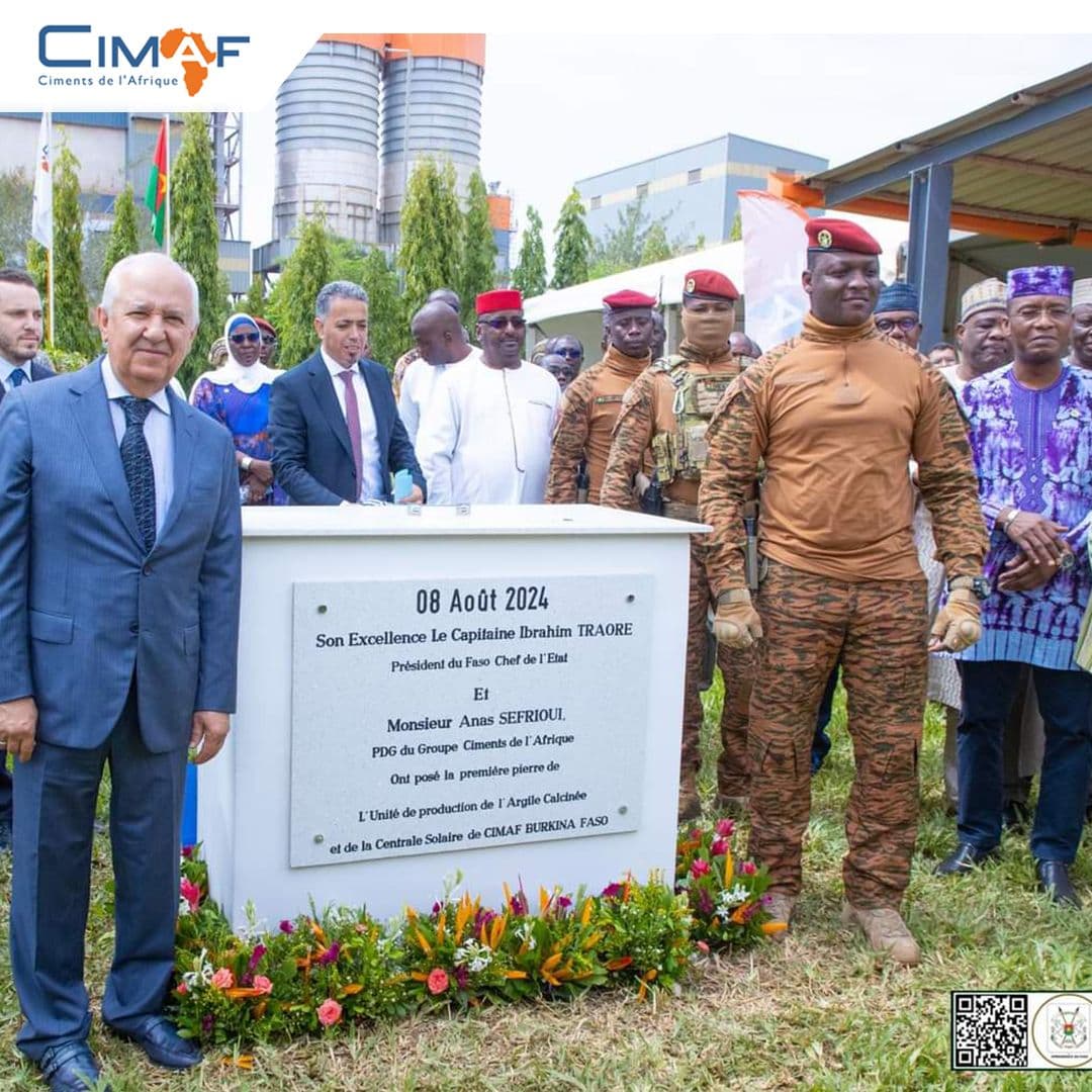 Burkina Faso Flags Off Expansion Of CIMAF Cement Factory