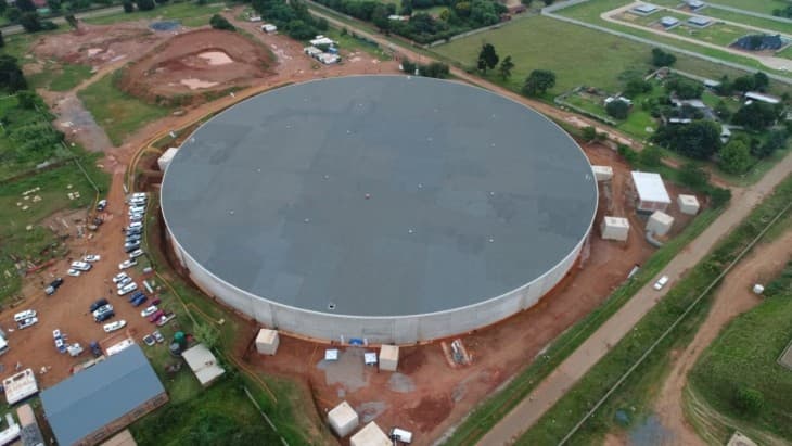 South Africa’s Largest Water Reservoir Opens In Benoni