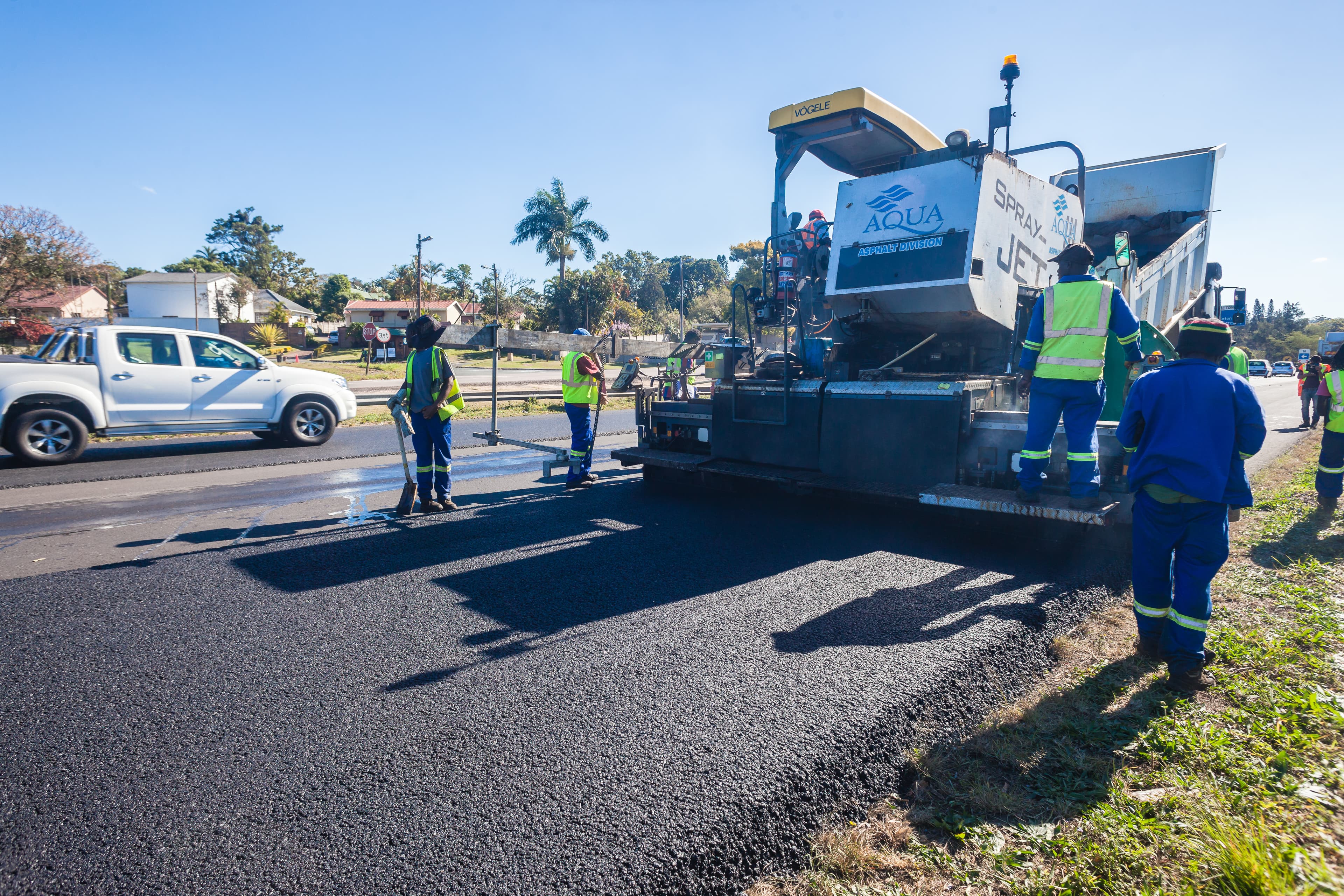 South Africa's CSIR & 'Much Asphalt' construct road with sustainable materials