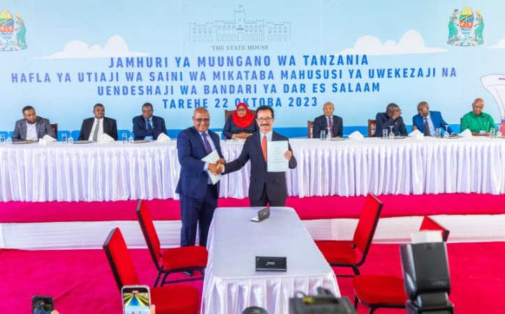 DP World Signs Concession For Tanzania’s Dar Es Salaam Port