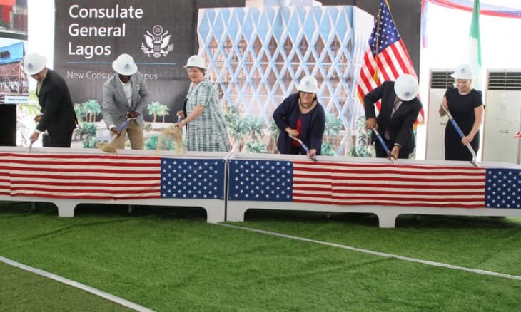 Construction of 'Largest U.S. Consulate in the World' commences in Lagos, Nigeria