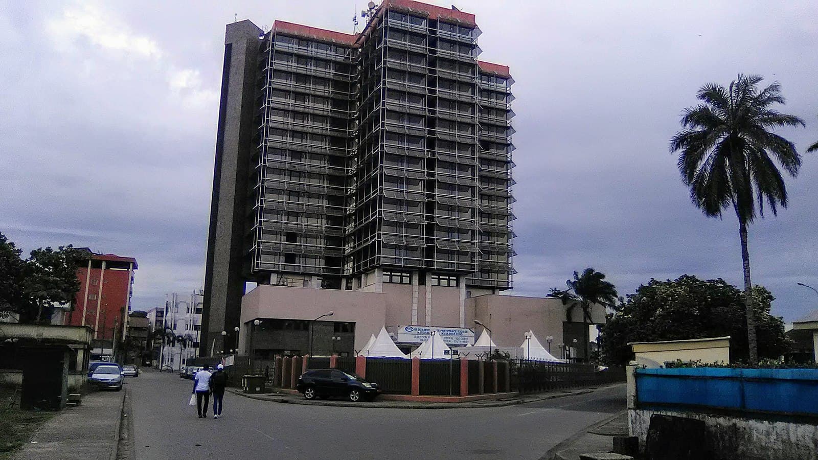 Construction works on “the largest mall in Central Africa” nearing completion