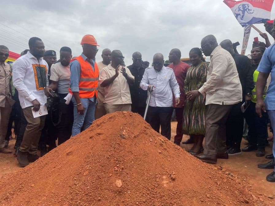 Ghana President Launches Work On Greater Accra Route
