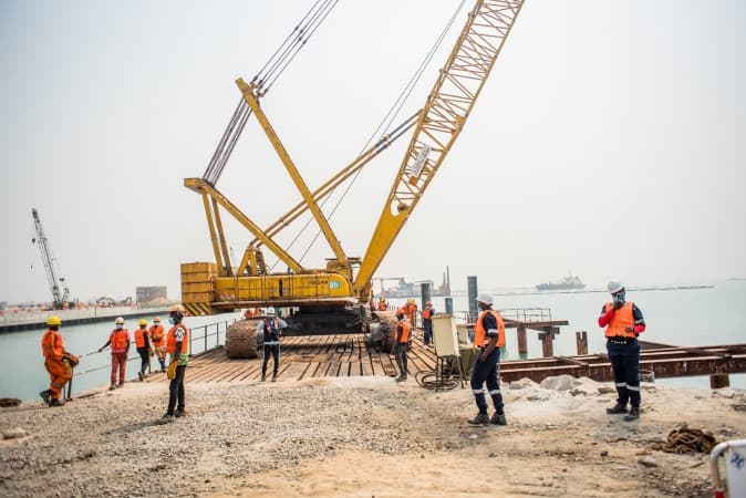 Nigeria: construction of Lekki deep-sea port nearing completion