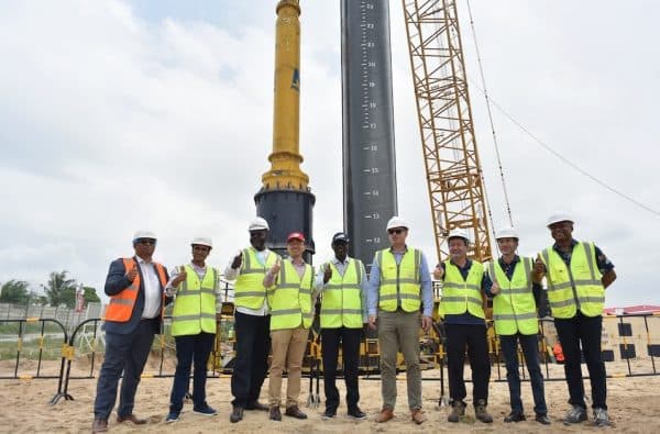 Construction commences on quay wall at Lekki Port in Nigeria