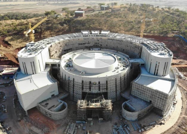 Construction of Zimbabwe’s new parliament building nears completion