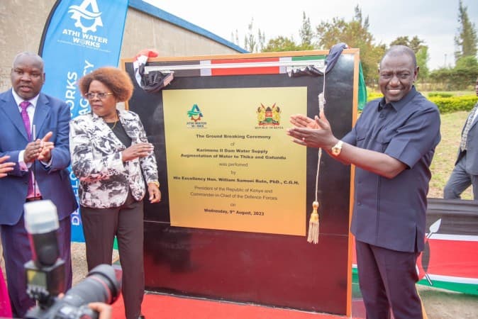Kenya Starts Work On Karimenu Dam Water Supply Scheme