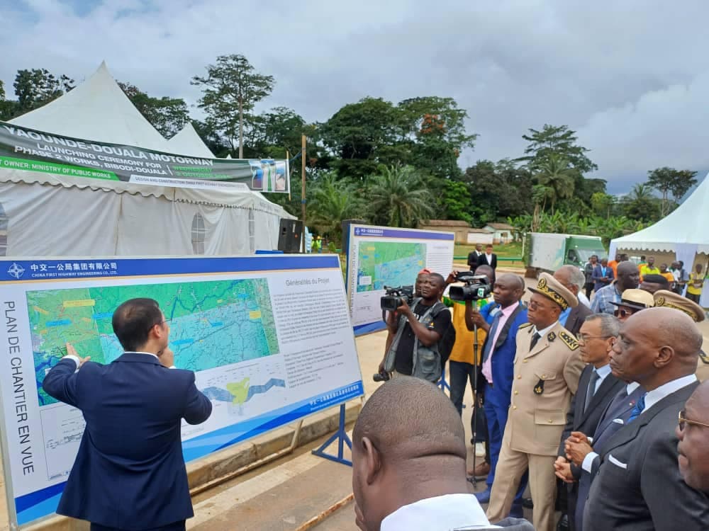 Cameroon Launches Work On Phase 2 Of Yaounde-Douala Highway