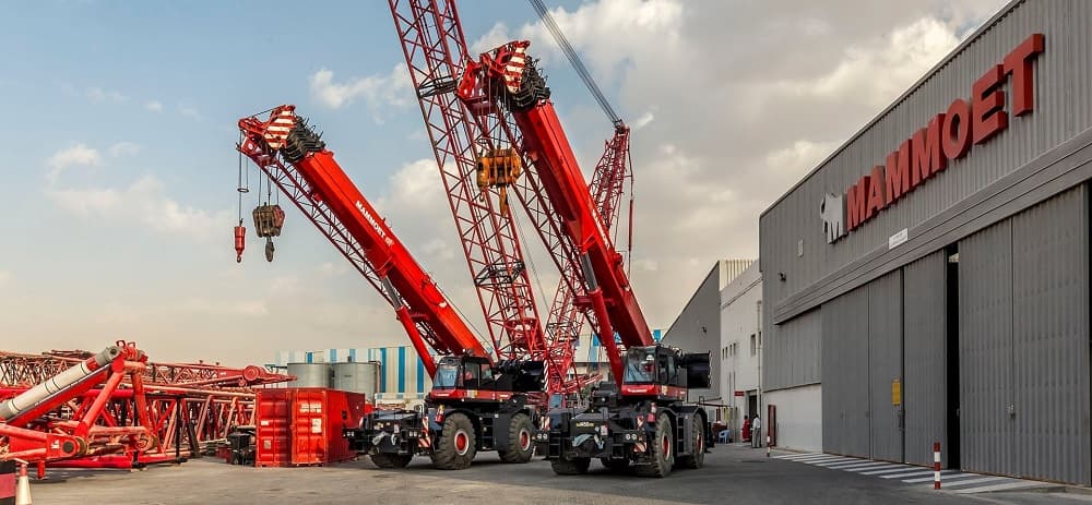 Mammoet expands fleet in Africa and the Middle East with Eight Additional Cranes