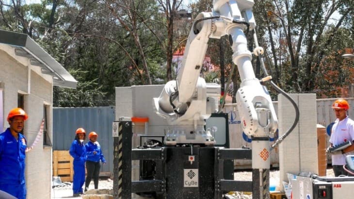 CyBe Construction To Print 3D Houses In South Africa