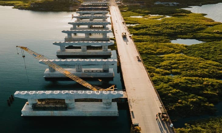 Work Progresses On Tanzania’s Kigongo-Busisi Bridge On Lake Victoria