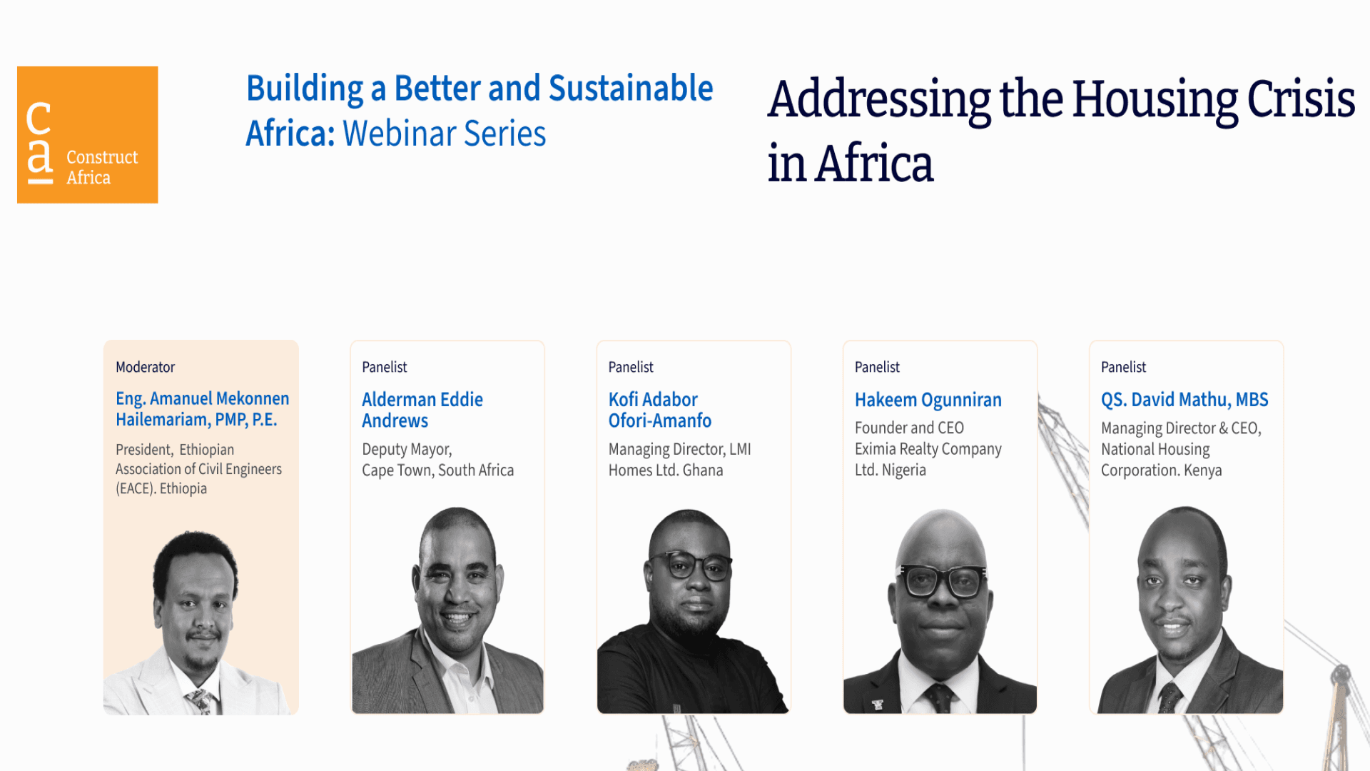 Addressing the Housing Crisis in Africa