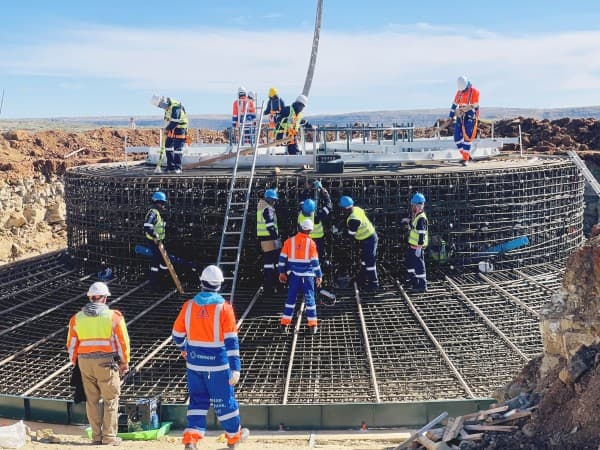 Construction Progresses On South Africa's Phezukomoya Wind Farm