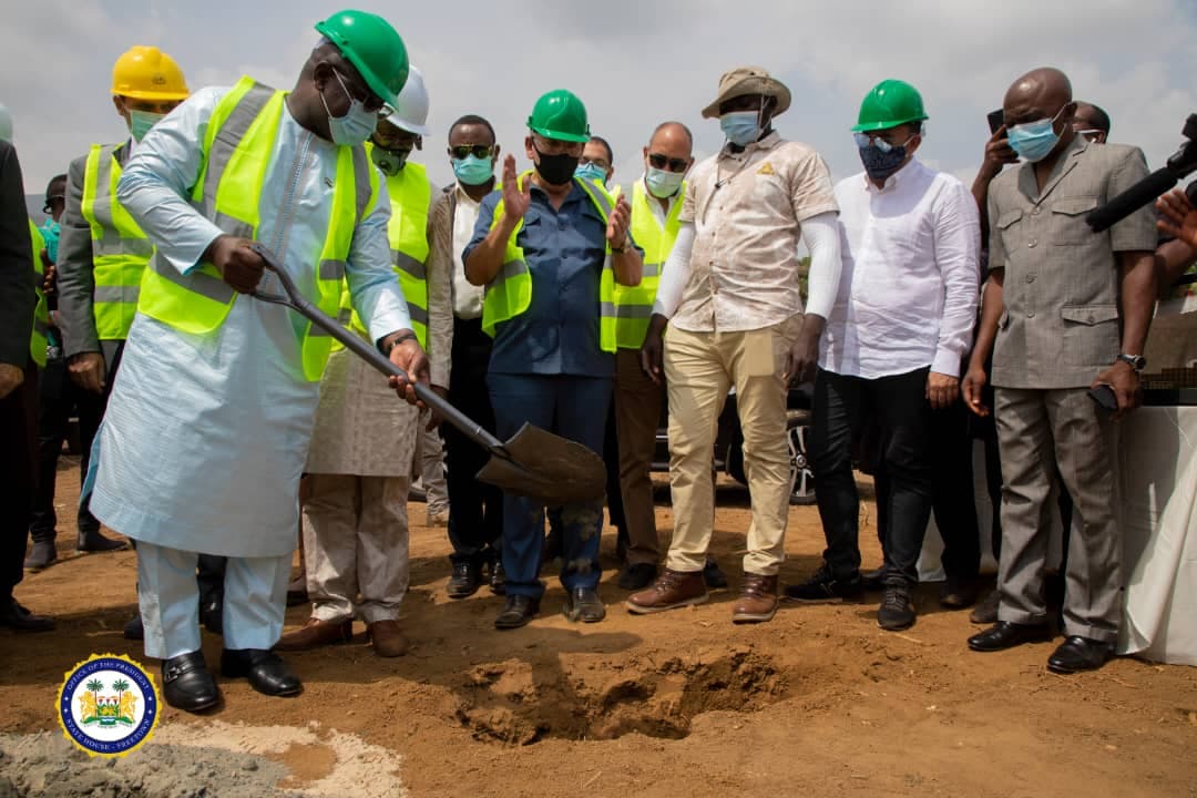 Sierra Leone President launches Construction of General Hospital