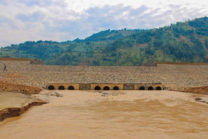 Rwanda Completes River Sebeya Flood Retention Dam 