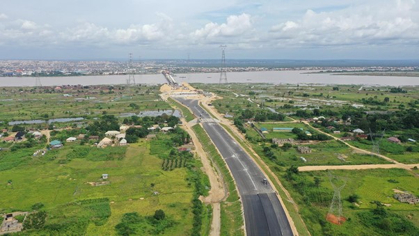 Asaba site section - roadworks towards the Niger Bridge and Onitsha (second-river-niger-bridge.com)