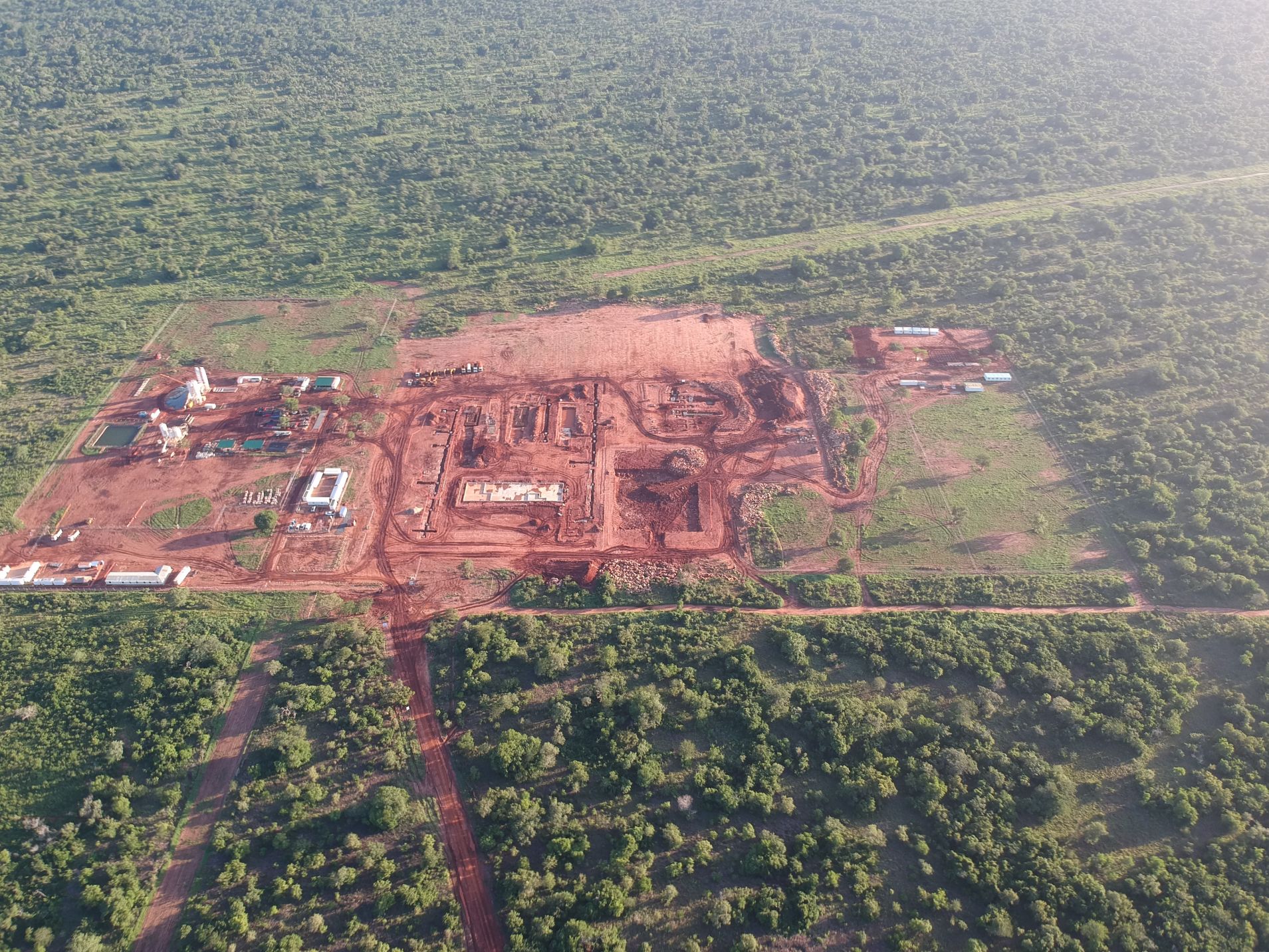 The project site in January 2023. The project site in January 2023.