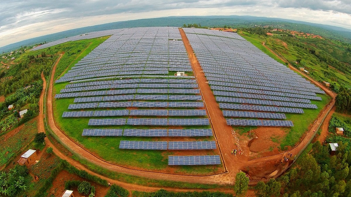Solar power plant at the Agahozo Shalom Youth Village in Rwanda (Source: Rwanda Energy Group | reg.rw)