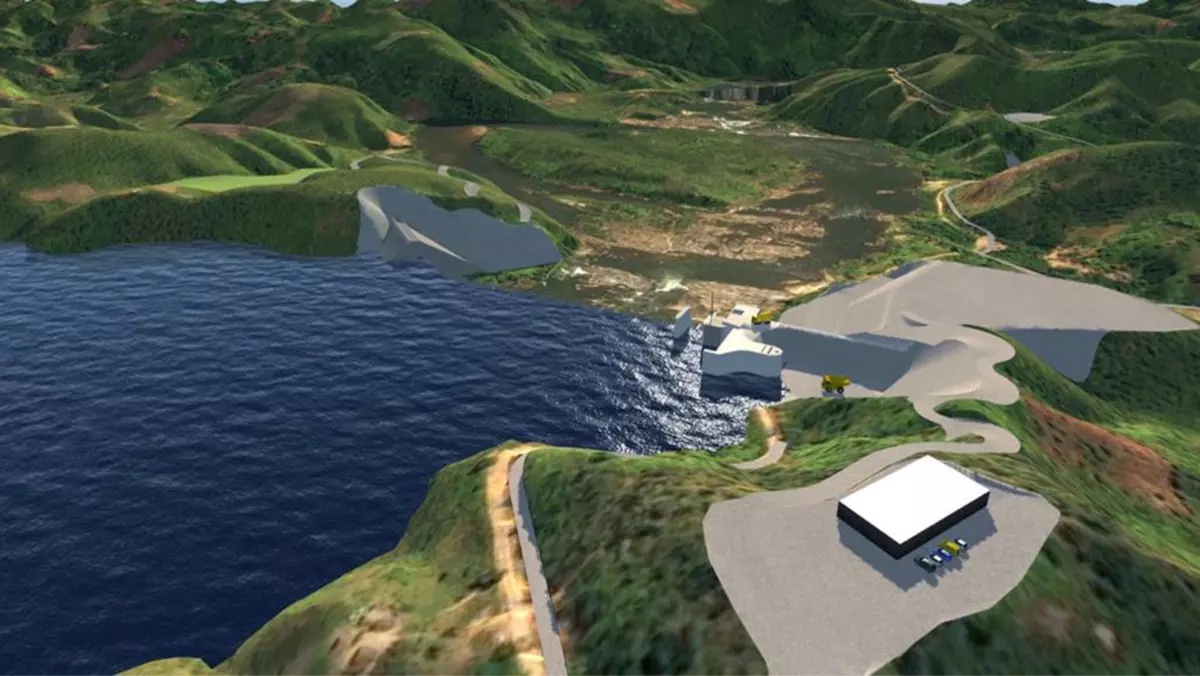  3D plans for Volobe hydropower dam Source: Africa50