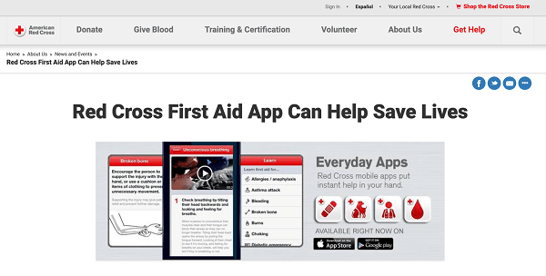 Red Cross First Aid