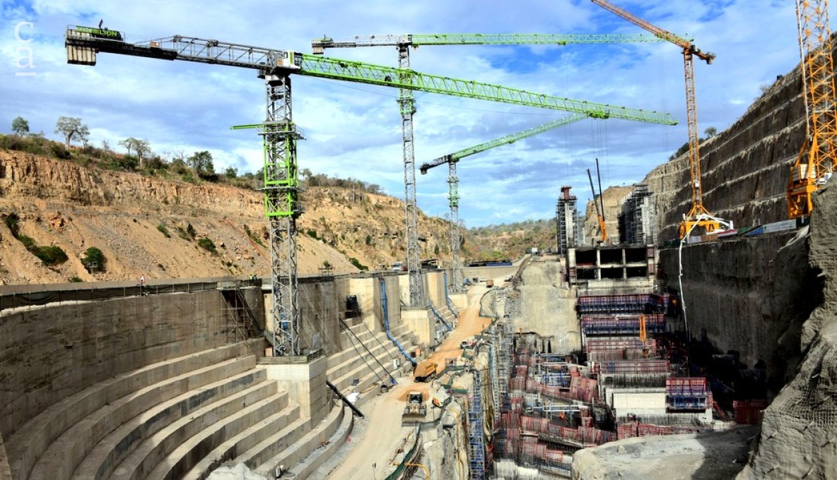 Julius Nyerere Hydropower Plant And Dam, Tanzania