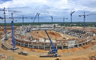 Construction of Akwa Ibom Stadium