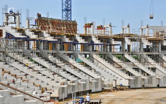 Construction of Akwa Ibom Stadium, Nigeria