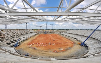 Construction of Akwa Ibom Stadium, Nigeria