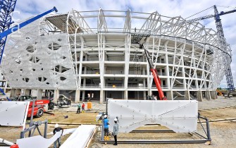 Construction of Akwa Ibom Stadium, Nigeria