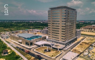 Aerial View of Completed Facility - (@bashirahmad twitter handle)