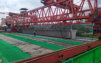 Laying of last box girder on the mainline (@NBOExpresswayKE Twitter Handle)