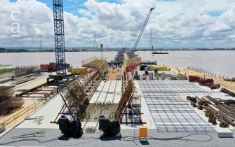 Construction in progress - formwork and reinforcement installation (julius-berger-int.com)