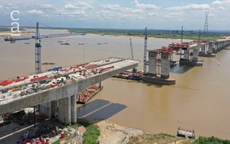 Superstructure Works, Second River Niger Bridge, Asaba/Onitsha, Nigeria