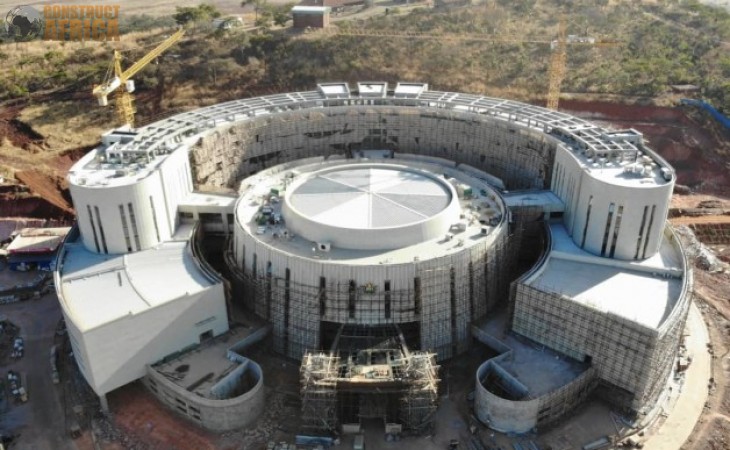 Construction of Zimbabwe’s new parliament building nears completion